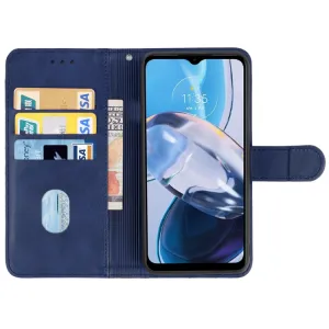 SMOOTH Peňaženkové puzdro pre Motorola Moto E22 / E22i modré