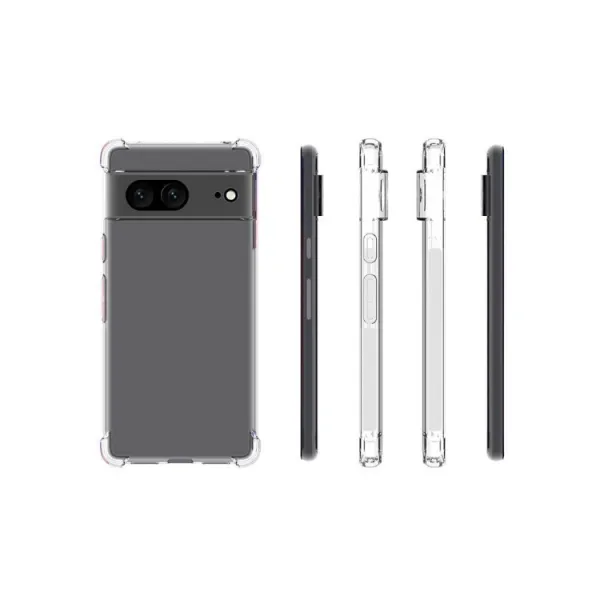 AIRBAG Extra odolný kryt Google Pixel 7 priehľadný