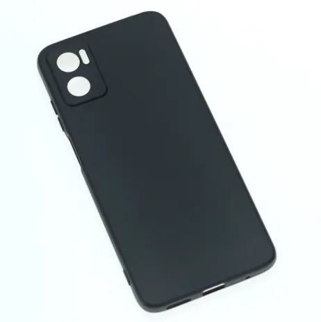 Silikónový kryt pre Motorola Moto E22 / E22i čierny