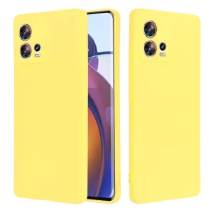RUBBER Ochranný kryt pre Motorola Edge 30 Fusion žltý