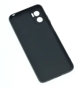 Silikónový kryt pre Motorola Moto E22 / E22i čierny