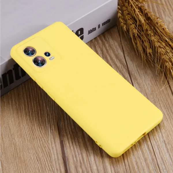 RUBBER Ochranný kryt pre Motorola Edge 30 Fusion žltý