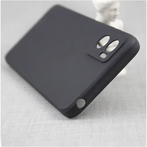 Silikónový kryt pre Motorola Moto E22 / E22i čierny