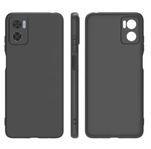 Silikónový kryt pre Motorola Moto E22 / E22i čierny