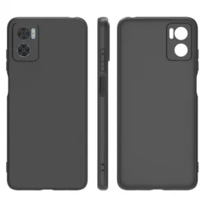 Silikónový kryt pre Motorola Moto E22 / E22i čierny
