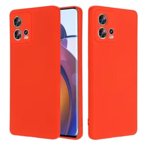 RUBBER Ochranný kryt pre Motorola Edge 30 Fusion červený