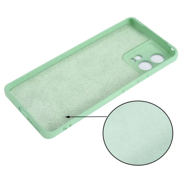 RUBBER Ochranný kryt pre Motorola Edge 30 Fusion zelený
