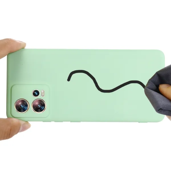 RUBBER Ochranný kryt pre Motorola Edge 30 Fusion zelený
