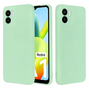 RUBBER Ochranný kryt pre Xiaomi Redmi A1 / Redmi A2 zelený