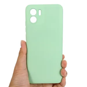 RUBBER Ochranný kryt pre Xiaomi Redmi A1 / Redmi A2 zelený
