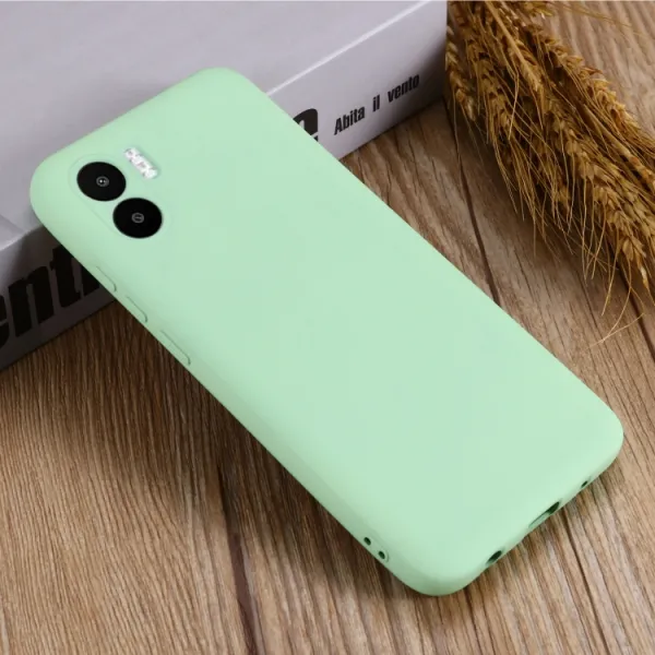RUBBER Ochranný kryt pre Xiaomi Redmi A1 / Redmi A2 zelený
