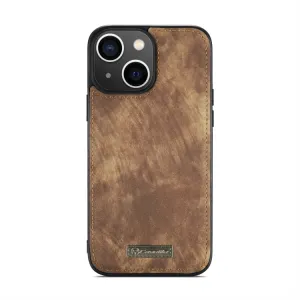 WALLET Ochranný kryt s peňaženkou 2v1 pre Apple iPhone 14 Plus hnedý