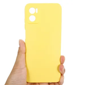 RUBBER Ochranný kryt pre Motorola Moto E22 / E22i žltý