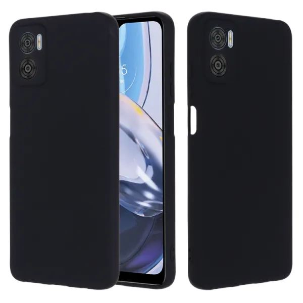 RUBBER Ochranný kryt pre Motorola Moto E22 / E22i čierny