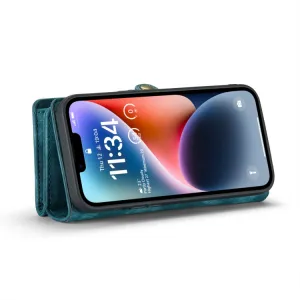 WALLET Ochranný kryt s peňaženkou 2v1 pre Apple iPhone 14 Plus modrý