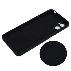 RUBBER Ochranný kryt pre Motorola Moto E22 / E22i čierny