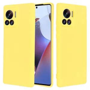 RUBBER Ochranný kryt pre Motorola Edge 30 Ultra žltý