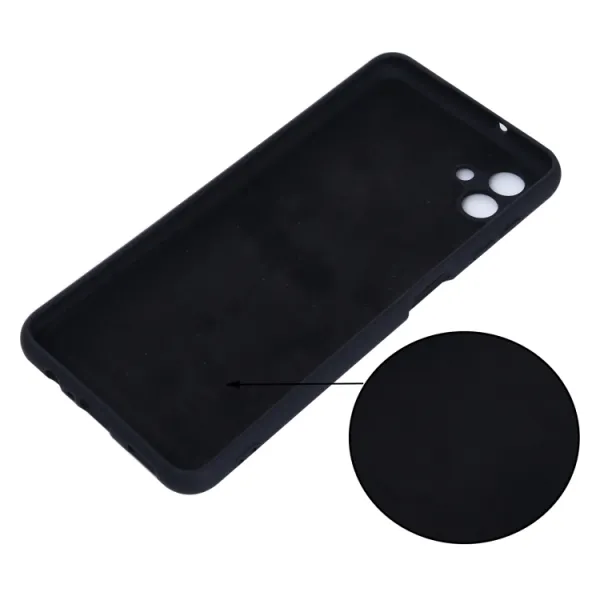 RUBBER Ochranný kryt pre Samsung Galaxy M13 5G čierny