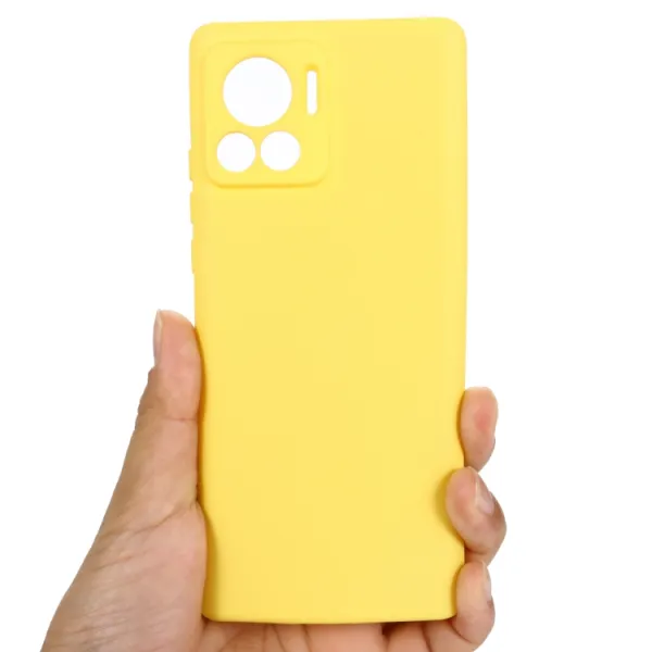 RUBBER Ochranný kryt pre Motorola Edge 30 Ultra žltý