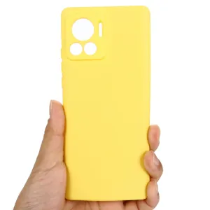 RUBBER Ochranný kryt pre Motorola Edge 30 Ultra žltý