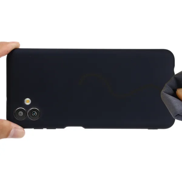 RUBBER Ochranný kryt pre Samsung Galaxy M13 5G čierny