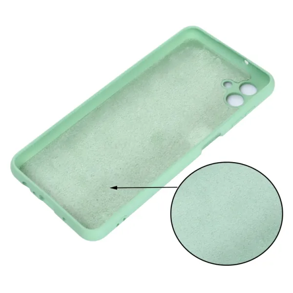 RUBBER Ochranný kryt pre Samsung Galaxy M13 5G zelený