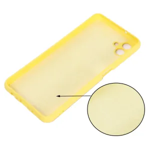 RUBBER Ochranný kryt pre Samsung Galaxy M13 5G žltý