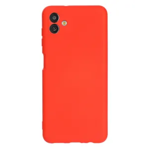 RUBBER Ochranný kryt pre Samsung Galaxy M13 5G červený