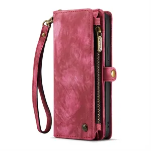 WALLET Ochranný kryt s peňaženkou 2v1 pre Apple iPhone 14 Plus červený