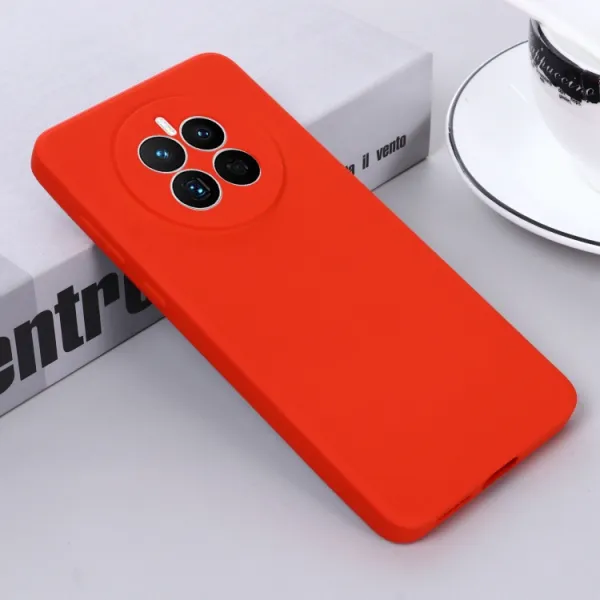 RUBBER Ochranný kryt pre Huawei Mate 50 červený