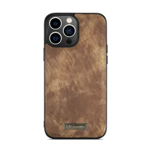WALLET Ochranný kryt s peňaženkou 2v1 pre Apple iPhone 14 Pro Max hnedý