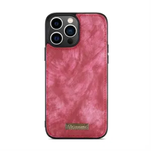 WALLET Ochranný kryt s peňaženkou 2v1 pre Apple iPhone 14 Pro Max červený