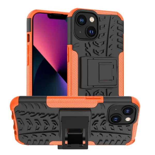 STAND Extra odolný obal Apple iPhone 14 Plus oranžový