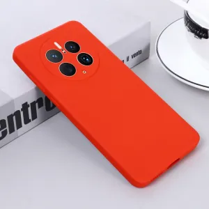 RUBBER Ochranný kryt pre Huawei Mate 50 Pro červený