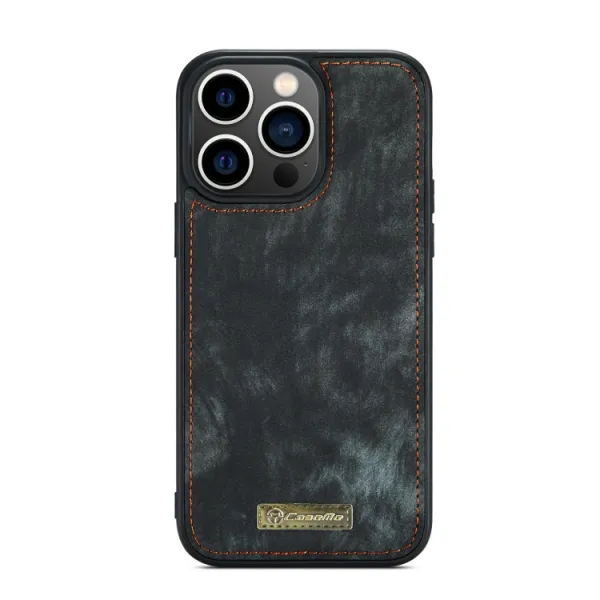 WALLET Ochranný kryt s peňaženkou 2v1 pre Apple iPhone 14 Pro Max čierny