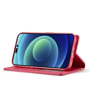 IMEEKE Peňaženkový kryt Apple iPhone 14 Pro Max ružový