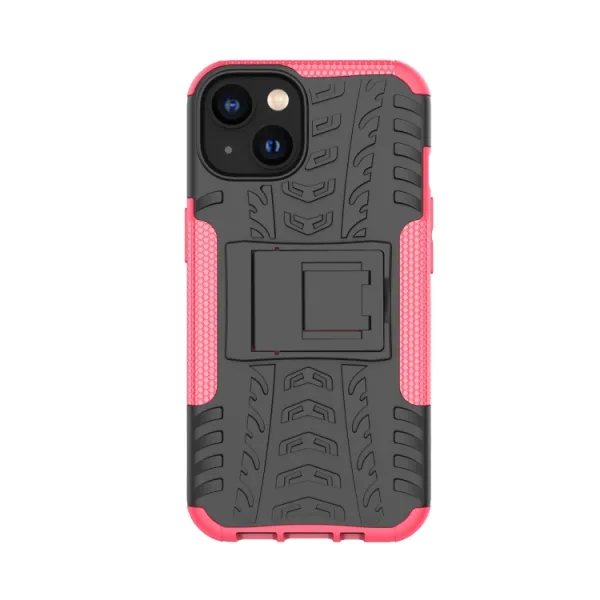 STAND Extra odolný obal Apple iPhone 14 ružový