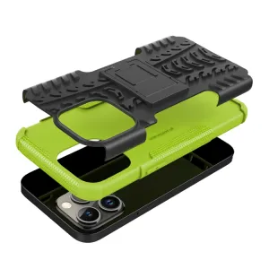 STAND Extra odolný obal Apple iPhone 14 Pro Max zelený