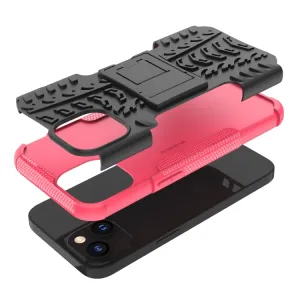 STAND Extra odolný obal Apple iPhone 14 ružový
