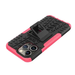 STAND Extra odolný obal Apple iPhone 14 Pro Max ružový