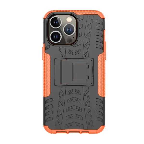 STAND Extra odolný obal Apple iPhone 14 Pro Max oranžový