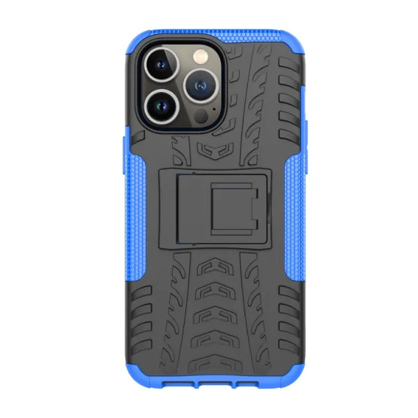 STAND Extra odolný obal Apple iPhone 14 Pro Max modrý