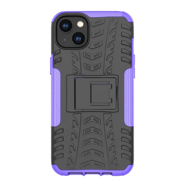 STAND Extra odolný obal Apple iPhone 14 Plus fialový