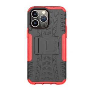 STAND Extra odolný obal Apple iPhone 14 Pro Max červený
