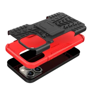 STAND Extra odolný obal Apple iPhone 14 Pro Max červený