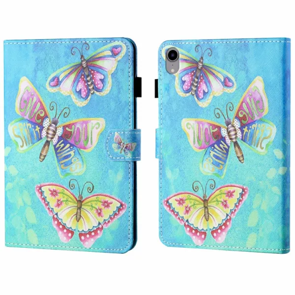 ART Zaklápací obal Apple iPad (A16) 2025 / iPad 2022 BUTTERFLIES
