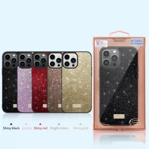 SULADA Trblietavý ochranný kryt Apple iPhone 14 Pro Max bronzový