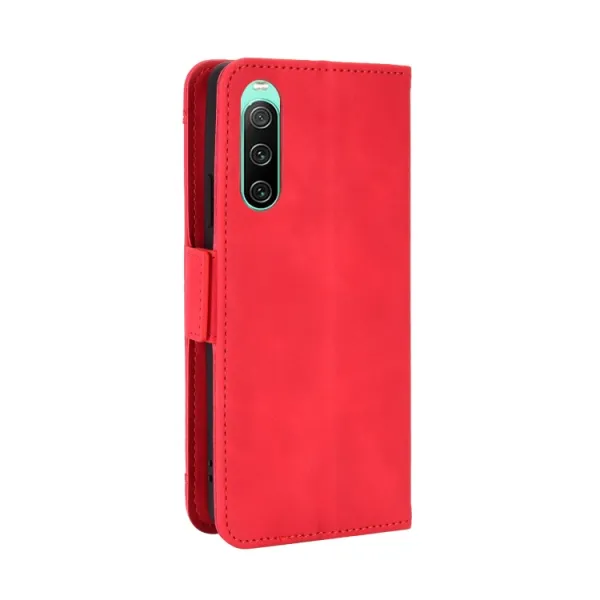 SLOT Peňaženkový obal pre Sony Xperia 10 IV 5G červený