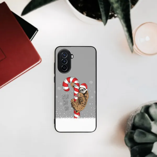MY ART Kryt s vianočným dizajnom Huawei nova Y70 CANDY (076)