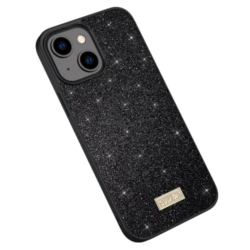 SULADA Trblietavý ochranný kryt Apple iPhone 14 čierny